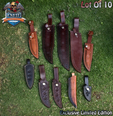 CSFIF Handmade HIGH QUALITY Cow Leather Sheath Knife Accessories Limited Edition