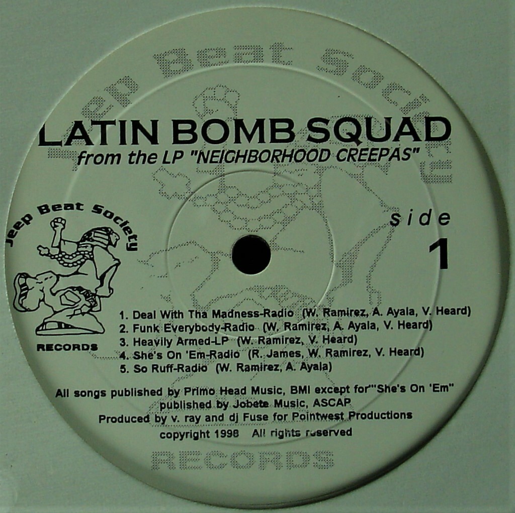洋楽 NEIGHBORHOOD CREEPAS / latin bomb squad $_57.JPG?set_id=8800005007
