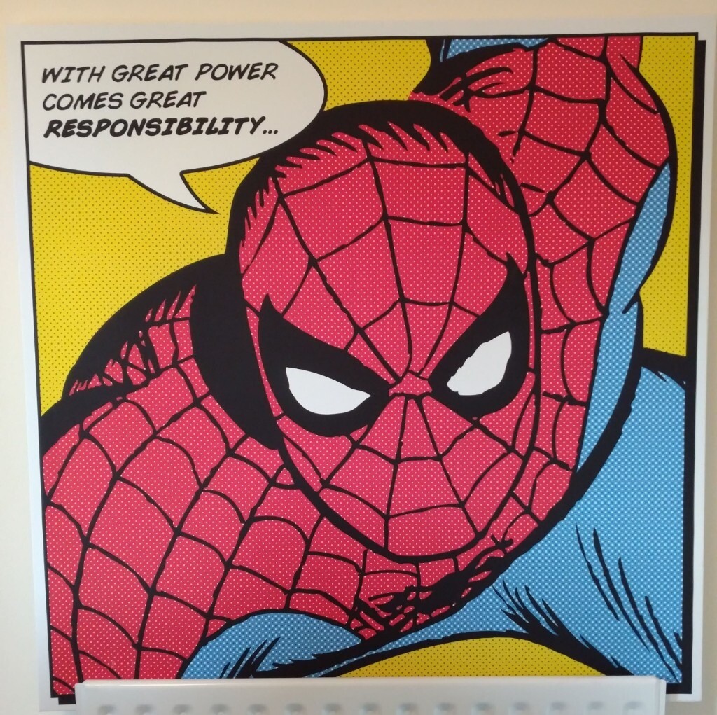 Large Spiderman Print on Canvas | in Paisley, Renfrewshire | Gumtree