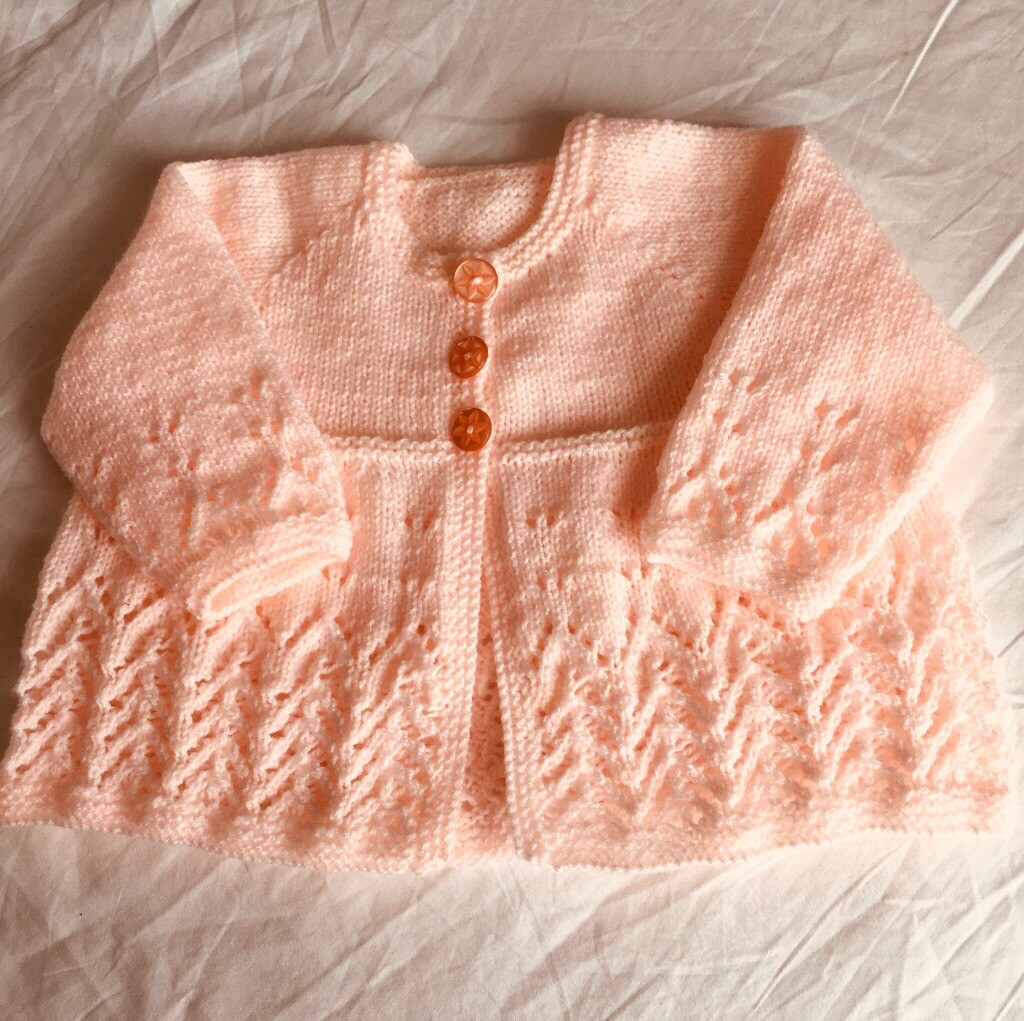 hand knitted matinee jackets