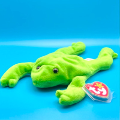 TY Beanie Baby - LEGS the Frog (9 inch)