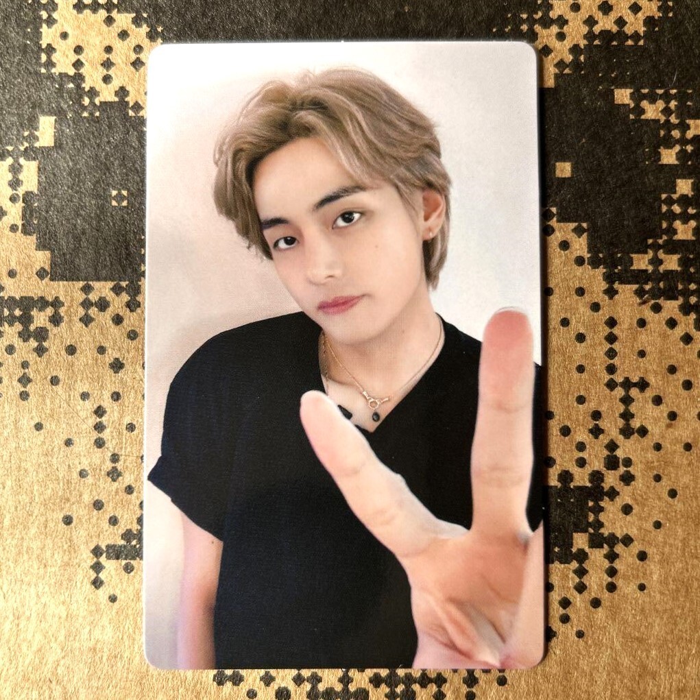 BTS V Layover ums ユニバ 3形態セット購入者限定特典 BTS V テテ