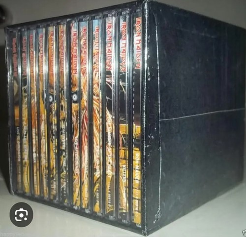IRON MAIDEN THE COLLECTOR'S EDDITION 1998 15 DISC CD 💿 BOX
