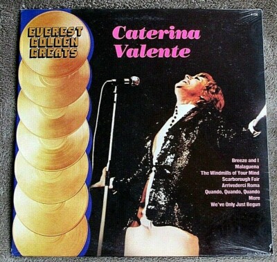 Caterina Valente Everest Golden Greats 1981 POP VOCALS Sealed LP