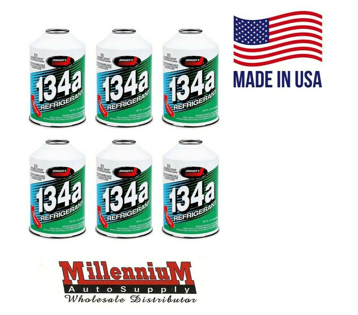 National 134a Refrigerant R134a Mvac 12 Oz Cans Selfsealing Container