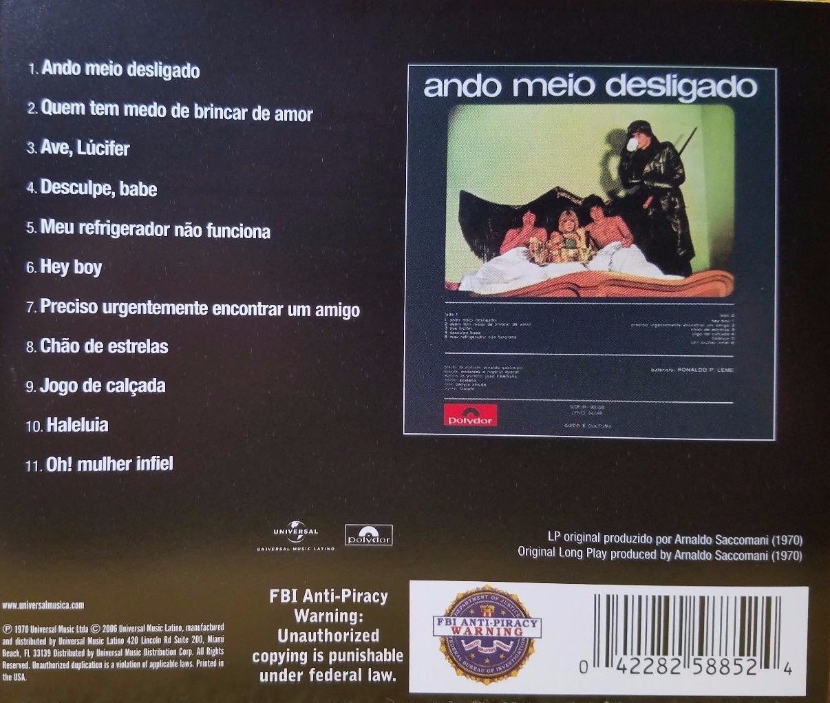 Mutantes - Divina Comedia Ou Ando Meio Desligado [1970