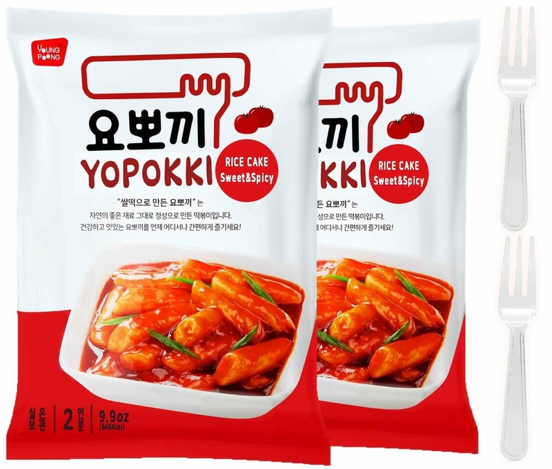 Topokki Korean Rice Cake Yopokki Instant Sweet & Spicy Korea