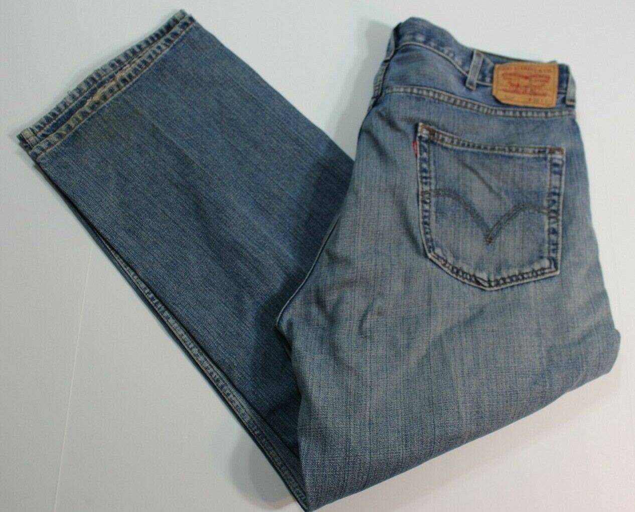 Deadstock Levi's 569 Denim Pants 31×30 Levi's Mens 569 Loose Straight Fit Jeans Size 42 29 Let It