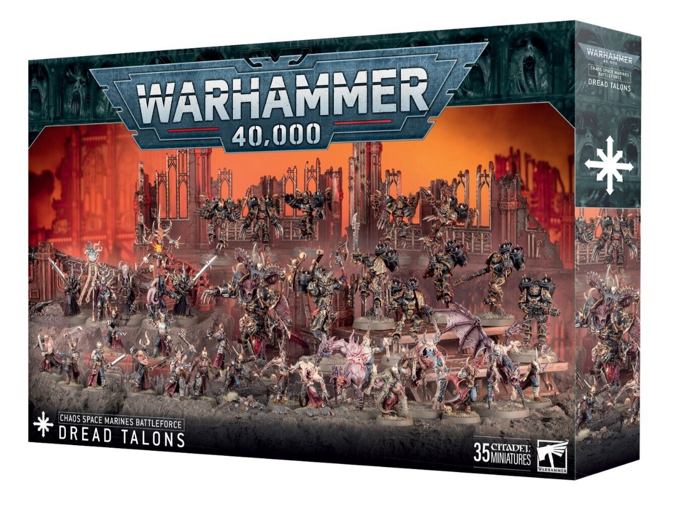 ウォーハンマー 40K Dread Talons バトルフォース Chaos Space Marines Dread Talons Battleforce W40K Box Set
