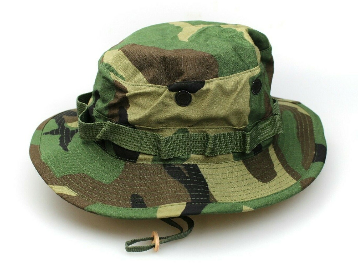 woodland camo boonie hat