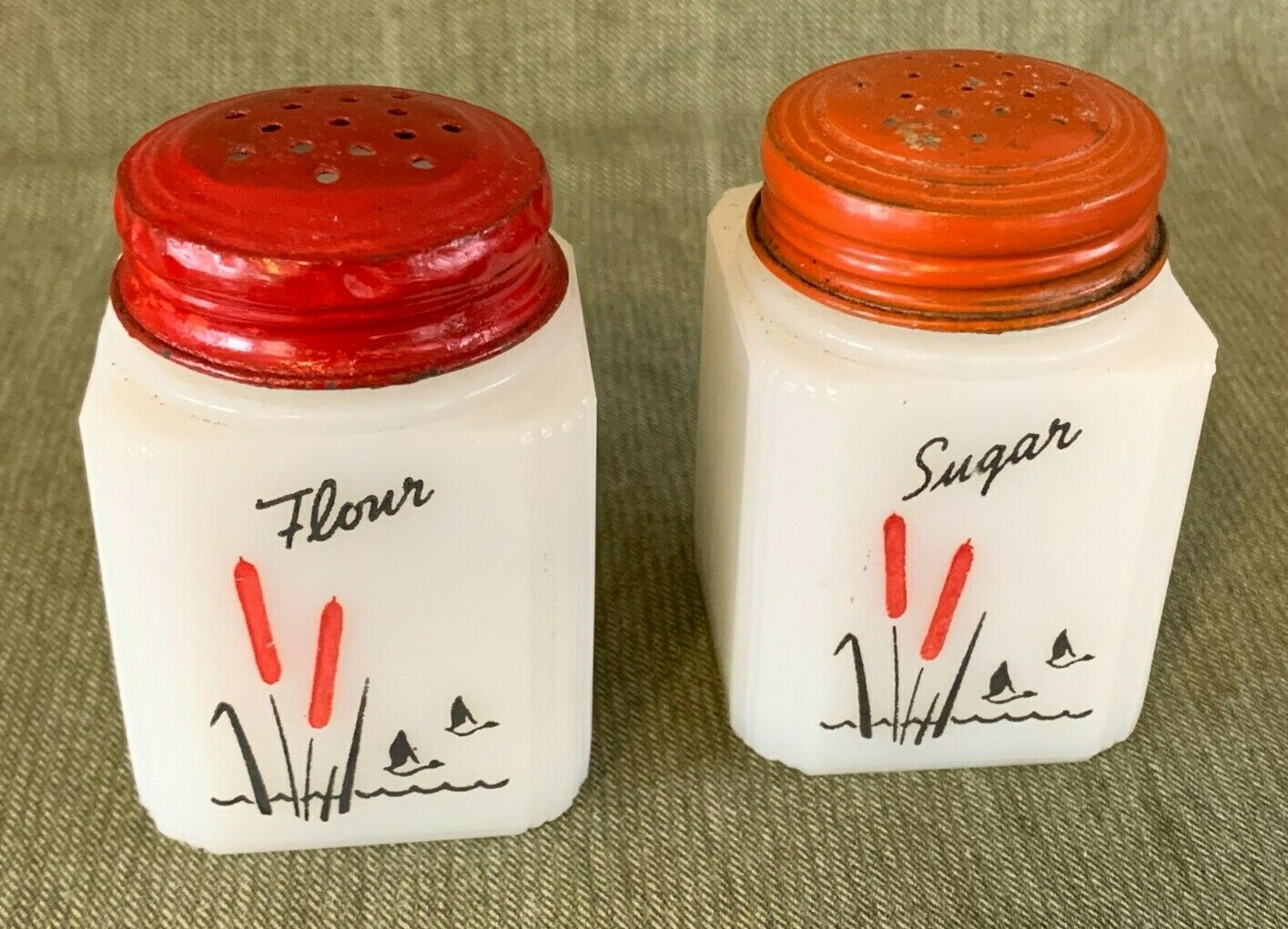 Victorian Milk Glass Shaker (JEF) Victorian Milk Glass Shaker (JEF)