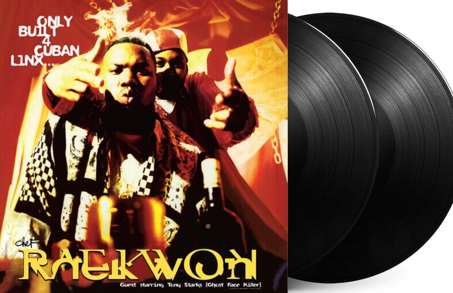 CHEF RAEKWON ONLY BUILT 4 CUBAN LINX VINYL NEW!! 180G