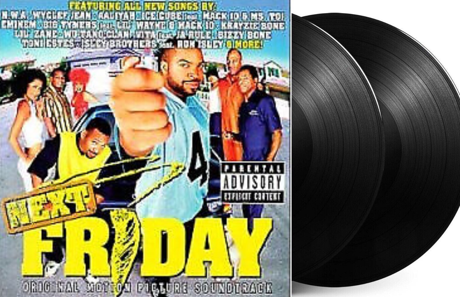 NEXT FRIDAY VINYL LP NEW! ICE CUBE, NWA, AALIYAH, EMINEM, WU