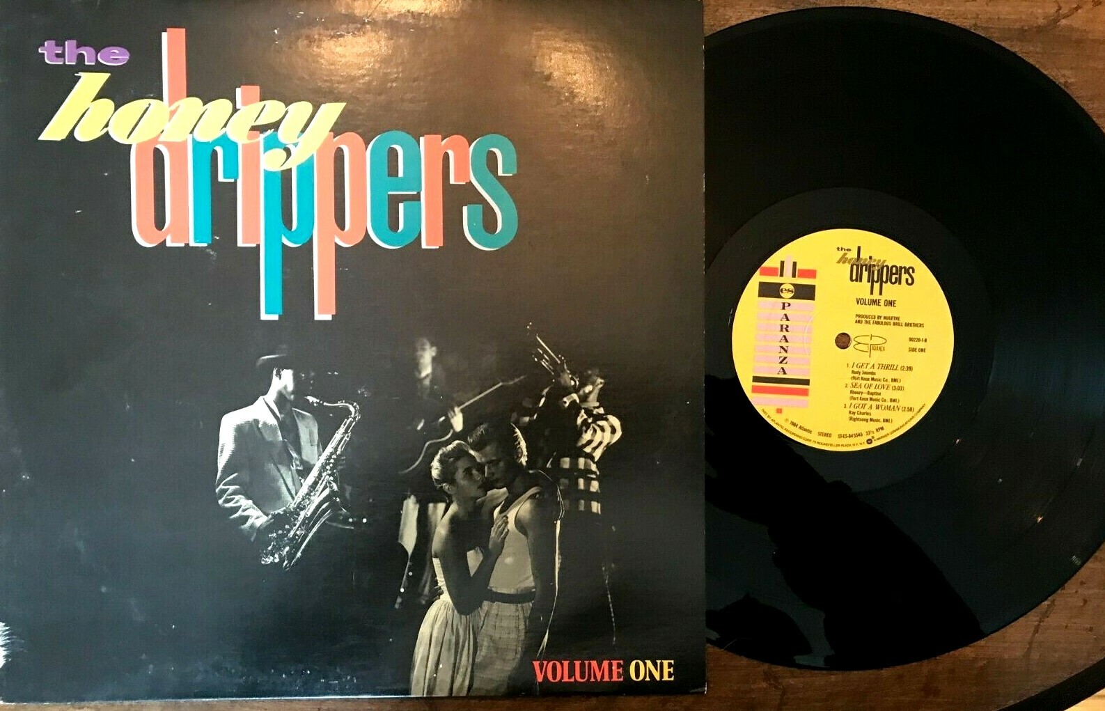 The Honeydrippers Volume One LP VG++ vinyl Robert Plant | eBay