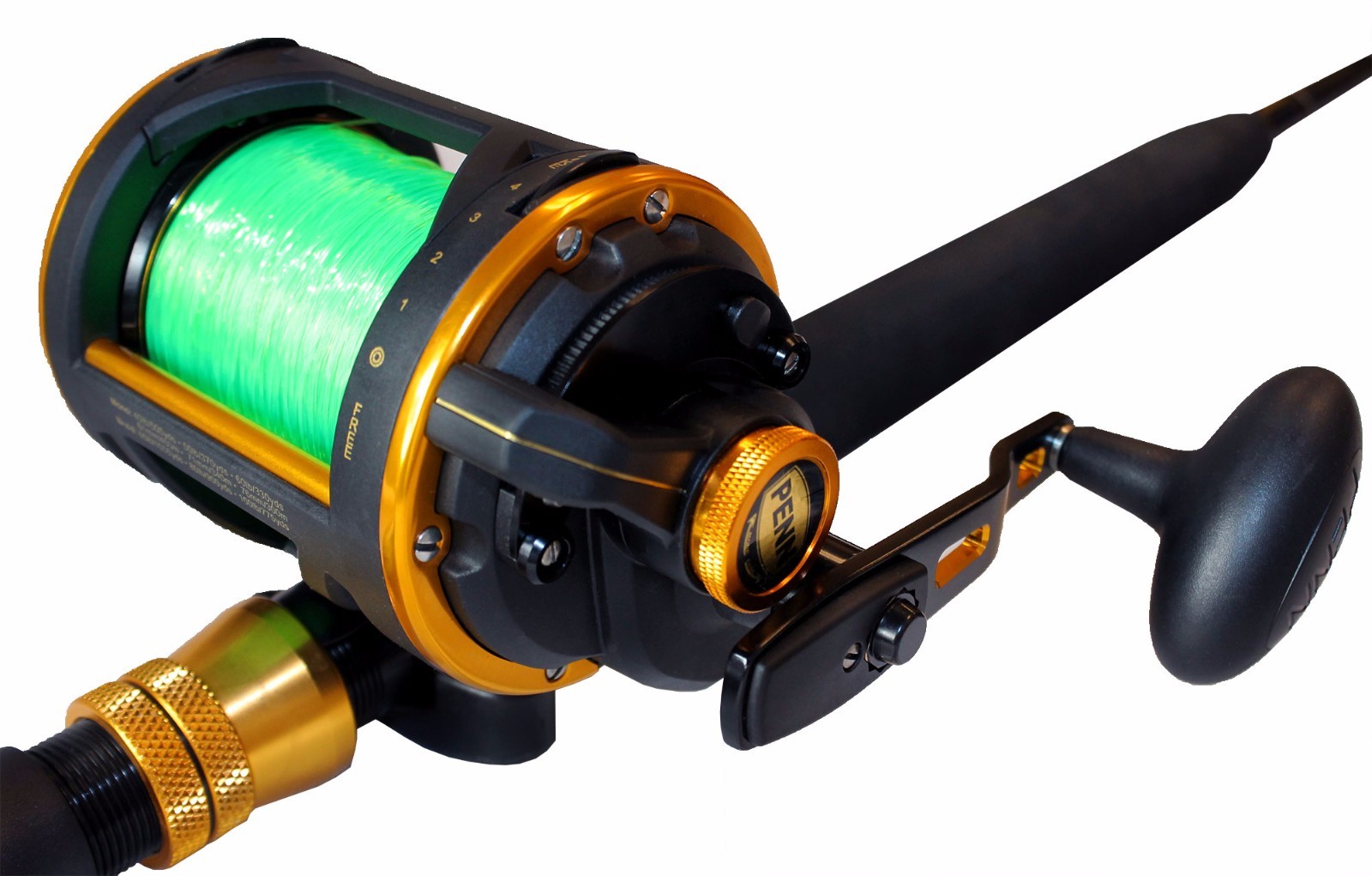 penn squall 50ld combo