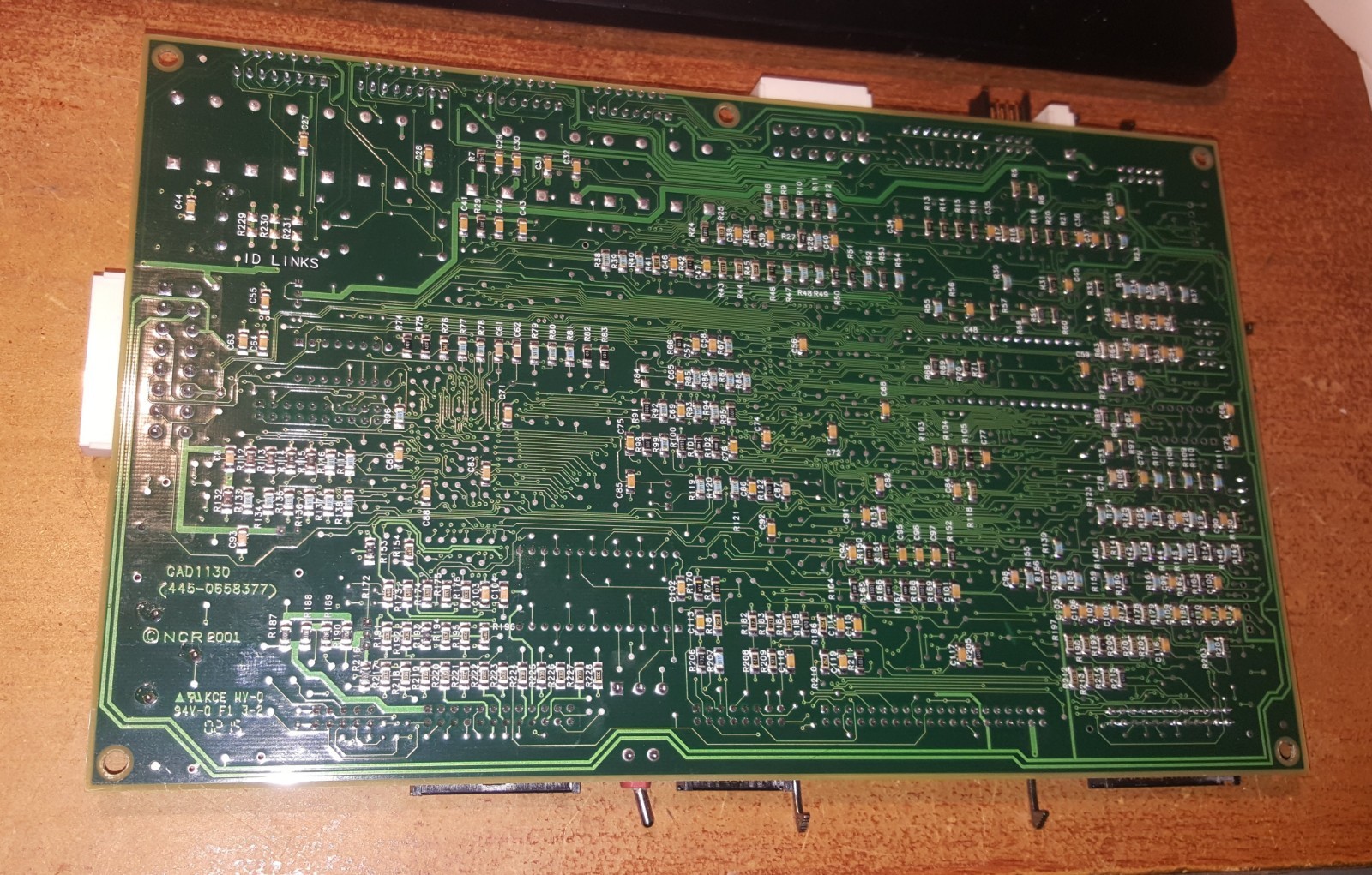 NCR ATM MACHINE DISPENSER CONTROL BOARD UPPER ASSEMBLY P/N: 445-0663791 C