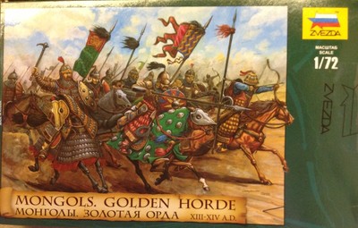 Soldados 1/72 Mongoles Golden Horde Zvezda 8076