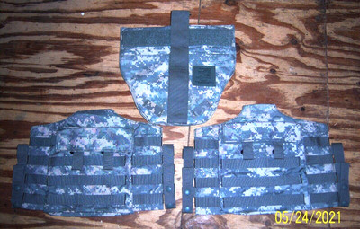Point Blank Deltoid & Axillary Outershell  w/ Insert - plus sides w/ no inserts