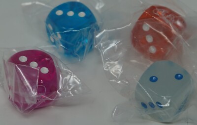 4 Sealed Dice Set Legendary Duelists Season 2 LDS2 Blue-Eyes Kaiba Yu-Gi-Oh! TCG