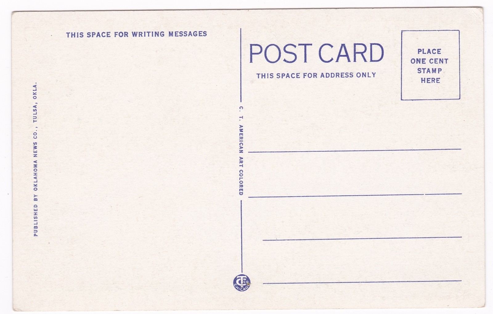 Postcard University of Tulsa Multi View Tulsa OK B3