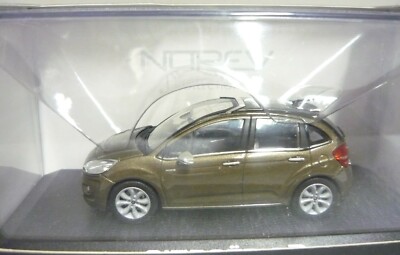 Norev 155273 Citroen C3 2011 marron 1/43 NEUOVP