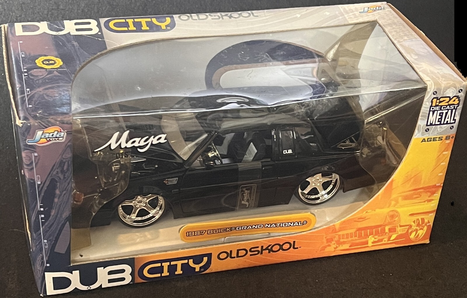 Jada Dub City Black 1987 Buick Grand National Custom Maya