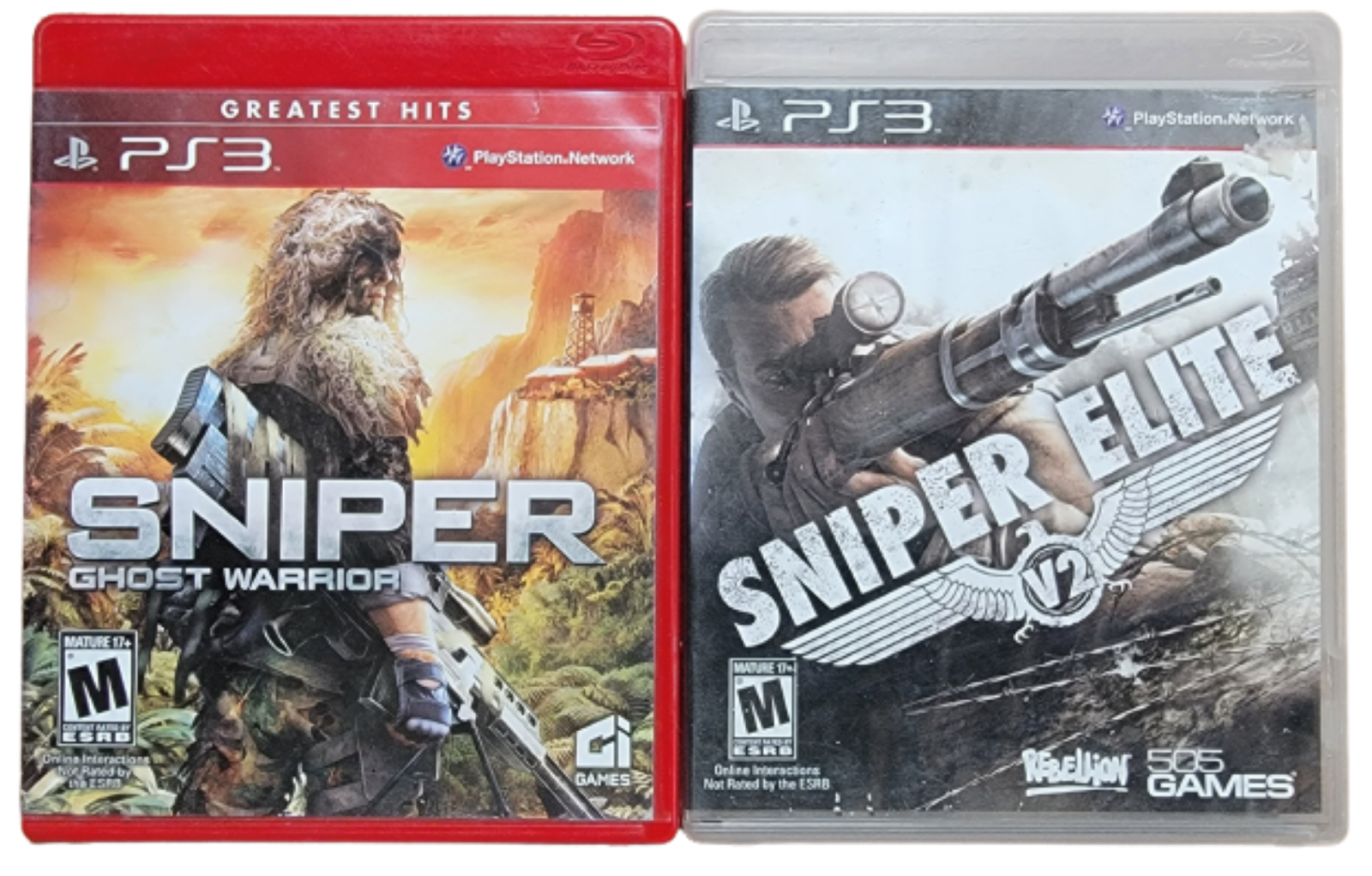 Sniper Ghost Warrior 1 & 2 (Playstation 3 PS3) Complete CIB