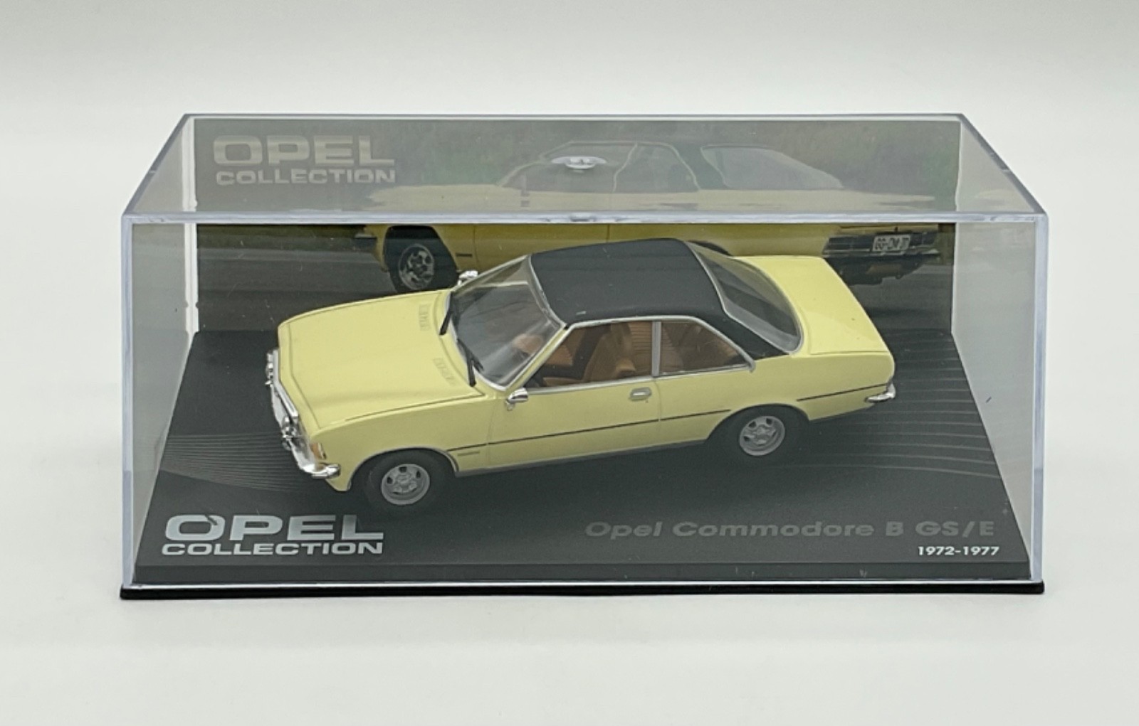 Opel Collection 1:43 Opel Commodore B GS/E 1972 - 1977 gelb