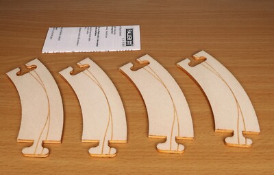 Faller 162121, Spur N/ M 1:160, Faller Car System Laser-Street Fahrbahn, gebogen