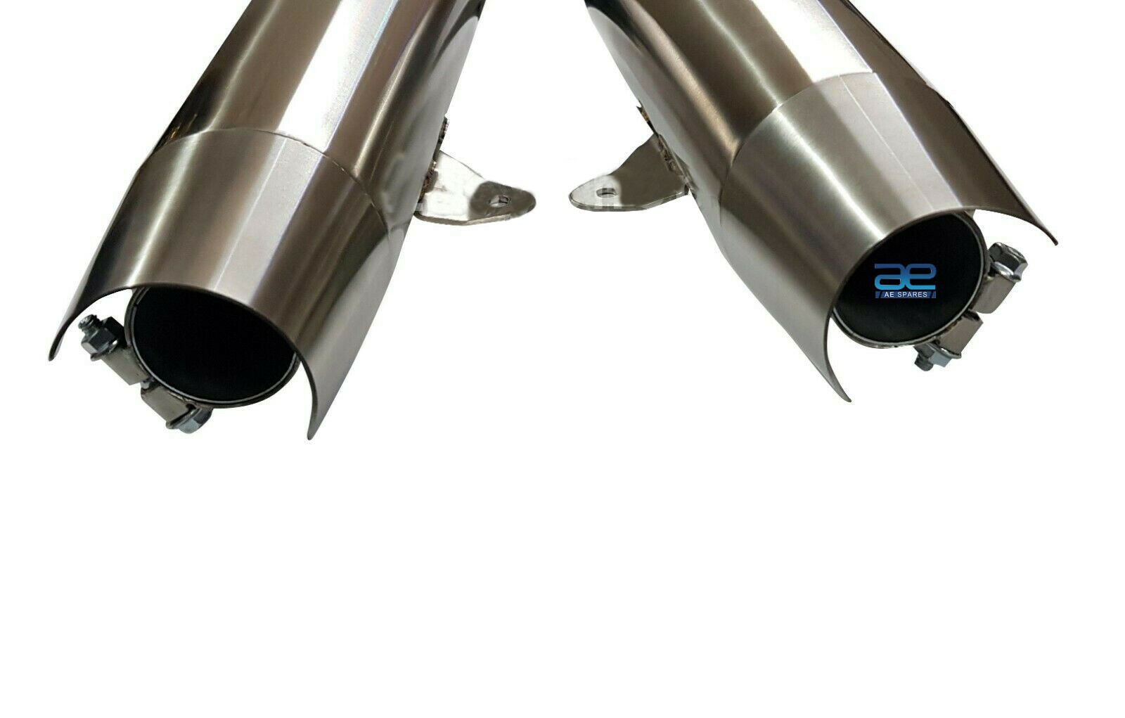 For Royal Enfield Interceptor 650cc S S AEW TE 102 Exhaust Silencer Pair 