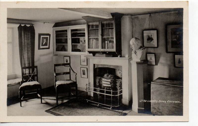 Angleterre United Kingdom - Uk - Old Postcard - Grasmere Library Dove Cottage