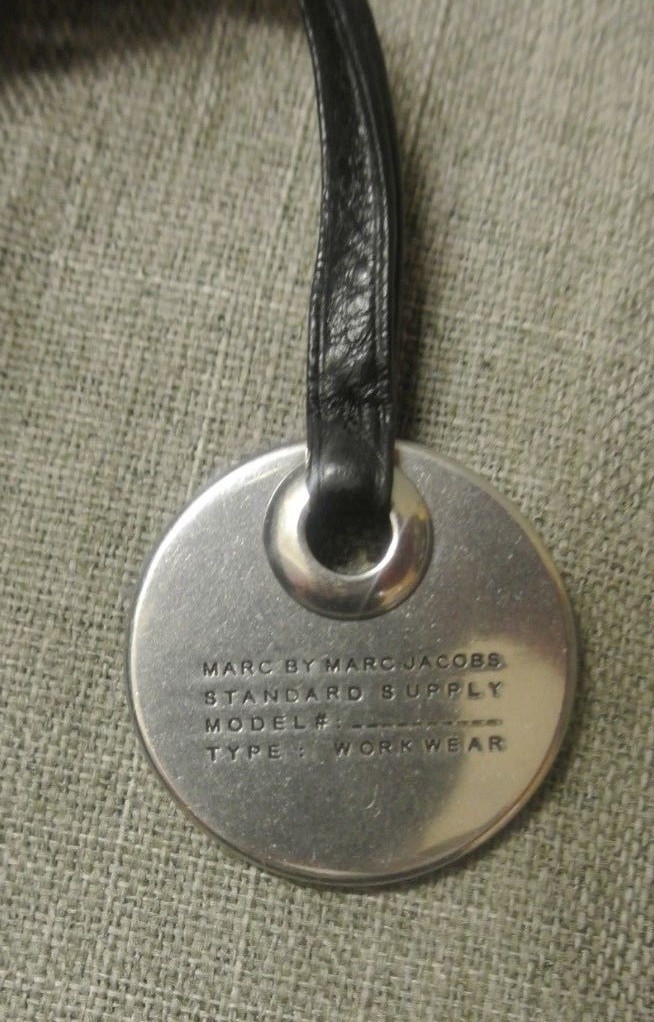 MARC JACOBS BLACK HOBO PURSE WITH STUDS (4C 555???)