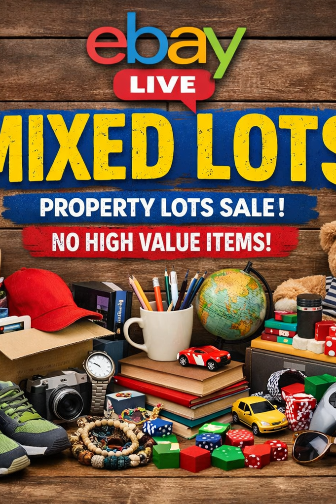 Unclaimed Lost Property Surprise Mixed Lots | eBay Live UK