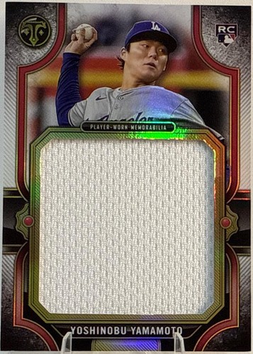 2024 Topps Triple Threads - Yoshinobu Yamamoto #RJR-YY