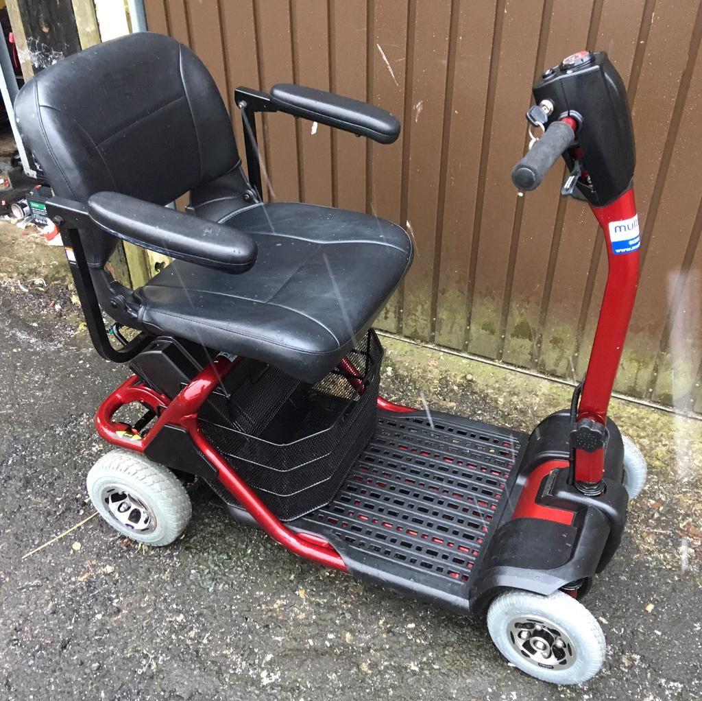 Immaculate Rascal lightweight fold flat mobility scooter, Can deliver