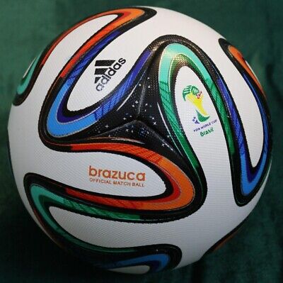 BRAZUCA SOCCER MATCH BALL FIFA WORLD CUP 2014 BRAZIL SIZE 5