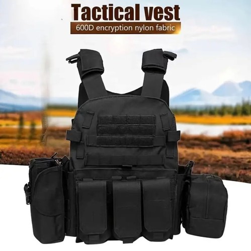 90s Samco Nylon Vest USA製 Final Home 1990s Mulit-Pocket Nylon Survival Vest - Size S