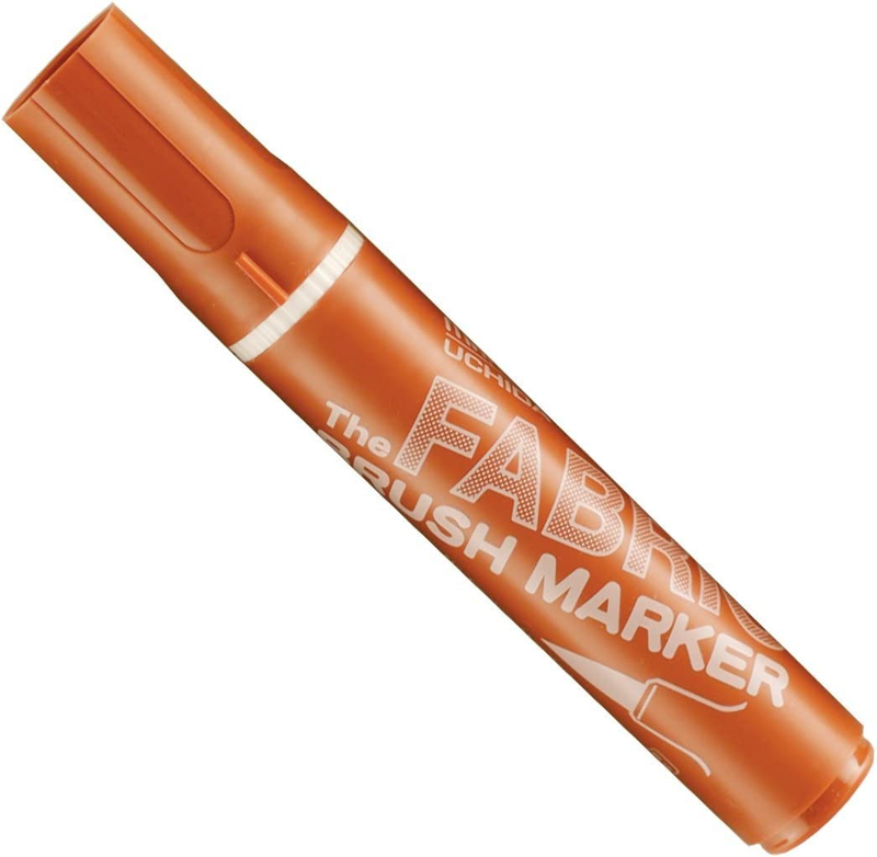 Marvy Fabric Brush Point Marker Art Supplies, Brown