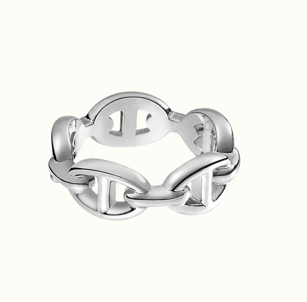 ◆入手困難◆HERMES Chaine d‘Andre Enchainee リング PM ☆入手困難☆【HERMES】 Chaine d'Andre Enchainee リング PM