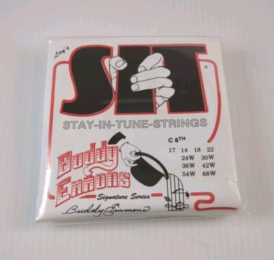 SIT Buddy Emmons Signature Series Pedal Steel Strings C6th - New