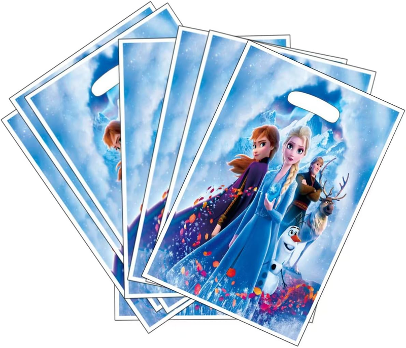 30PCS Frozen Party Gift Bags, Supplies, and Decorations. Perfect for Cartoon Parties, Ideal for Kids, and Great for Family Events, Prizes, Carnivals, and Christmas