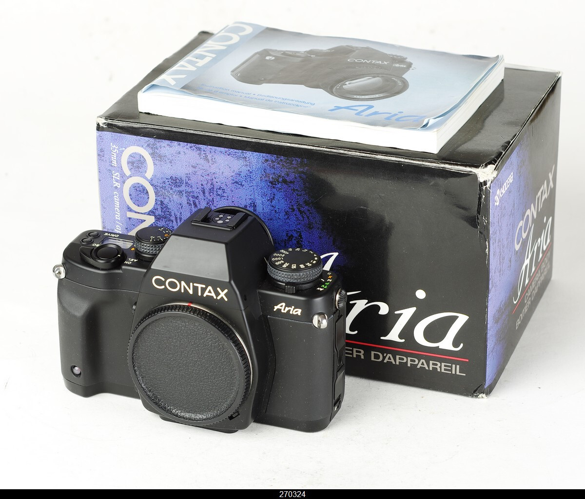 Contax Aria SLR Film Camera Box Sold AS-IS PARTS REPAIR | eBay