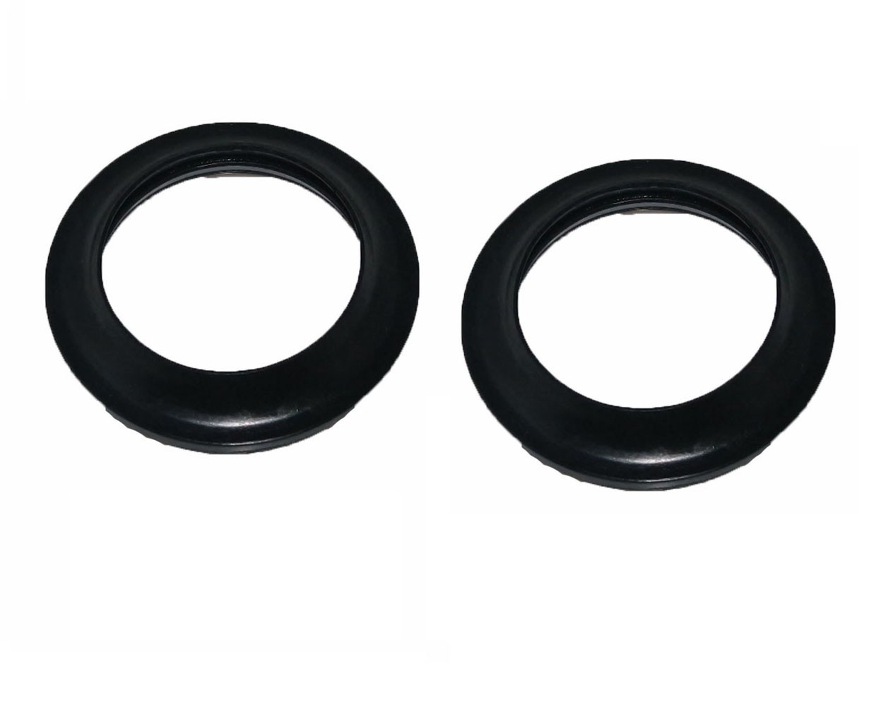 New Yamaha FZ Front fork Dust Cap Dust Cover Set Black Rubber 