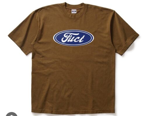 FUCT XL Ford Oval Logo Brass Shirt Parody Extra Large Tee FUCT XL Ford Oval Logo Brass Shirt Parody Extra Large Tee