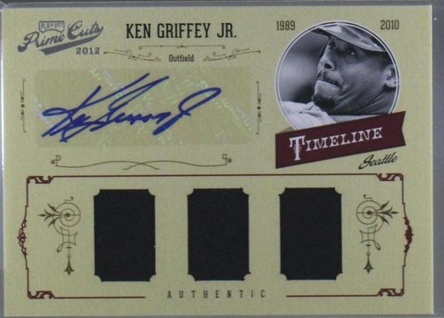 2012 Playoff Prime Cuts - Ken Griffey Jr #29