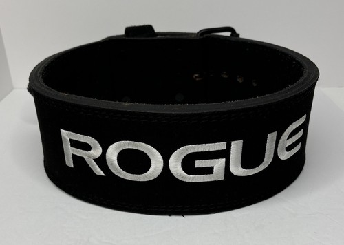 ROGUE BLACK LEVER BELT 13MM - 4&quot; Sサイズ Rogue Black Leather 13mm - 4