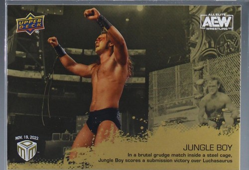 2022 Upper Deck AEW Match Dated Moments - "Jungle Boy" Jack Perry #30