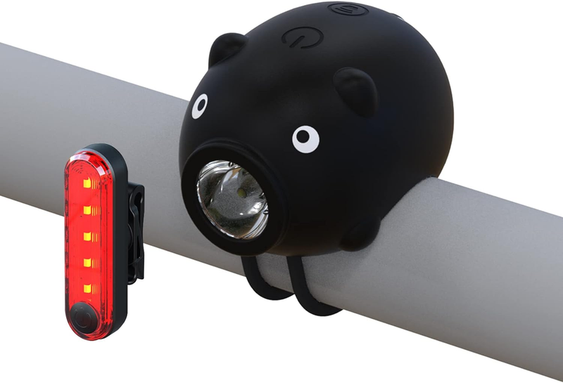 Lights With Horn Function,bike Light And Tail Light,usb Rech