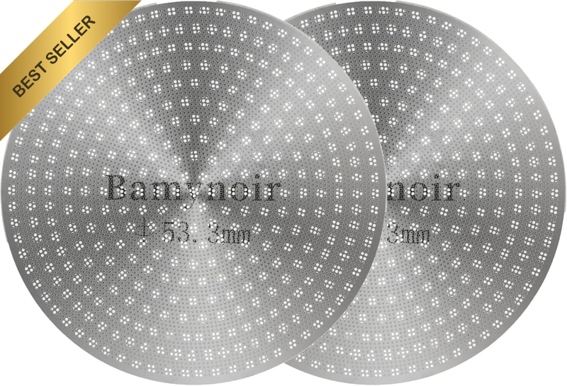 2-Pack 53.3Mm Espresso Puck Screen - Compatible with Portafilter, Mesh Plate for