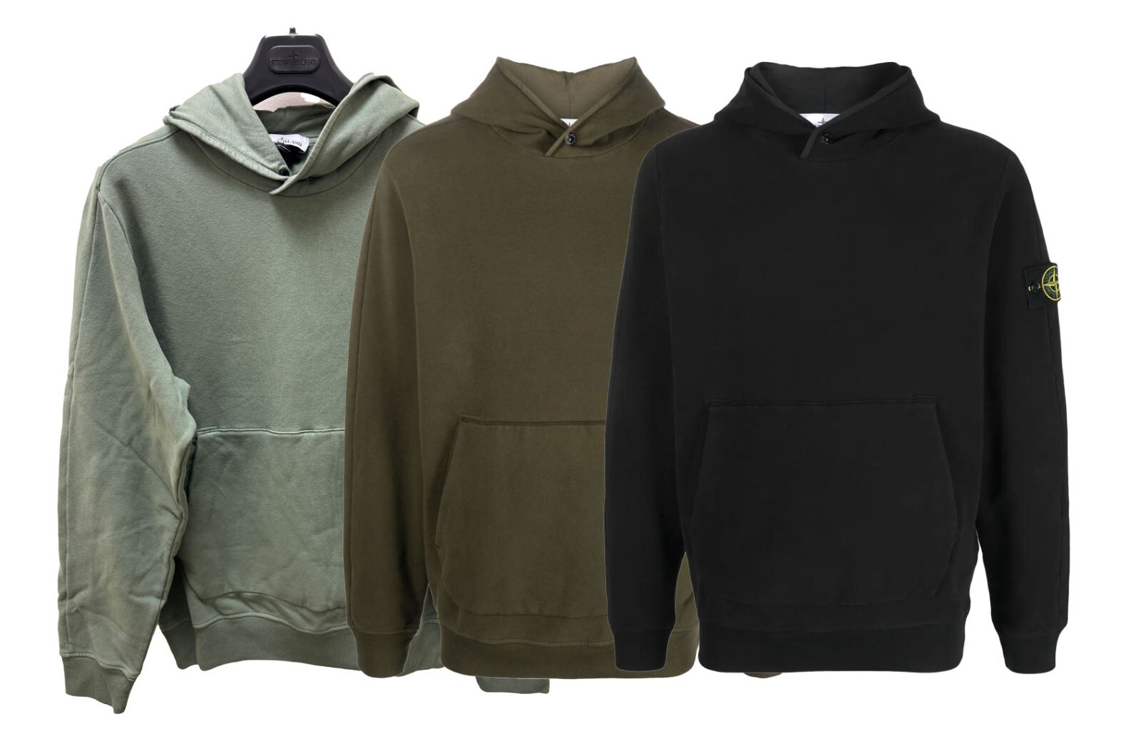 Stone Island Logo Patch Cotton Felpa Hoodie Hood Sweatshirt Stone Island Logo Patch Cotton Felpa Hoodie Hood Sweatshirt